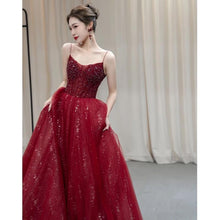 Load image into Gallery viewer, Camisole Bridesmaid Cocktail Prom Dress
