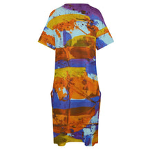 Load image into Gallery viewer, Ti Amo I love you - Exclusive Brand - Knee Length - Loose Pocket Dress - Size S-5XL
