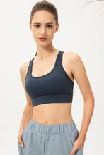 Load image into Gallery viewer, Scoop Neck Long Sports Bra
