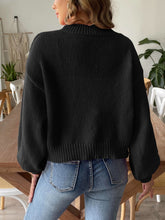 Load image into Gallery viewer, Open Front Long Sleeve Cardigan
