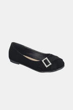 Load image into Gallery viewer, Forever Link Slip On Rhinestone Buckle Ballet Flats
