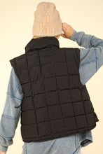 Load image into Gallery viewer, VERY J Zip Up Puffer Padded Warm Vest
