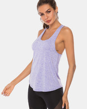 Load image into Gallery viewer, Full Size Scoop Neck Wide Strap Active Tank
