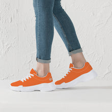 Load image into Gallery viewer, Ti Amo I love you - Exclusive Brand - Pumpkin Orange- Angry Fish - Chunky Sneakers - White Soles
