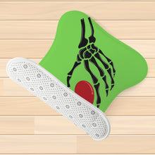 Load image into Gallery viewer, Ti Amo I love you - Exclusive Brand - Pastel Green - Skeleton Hands with Heart  - Big Paws Pet Rug
