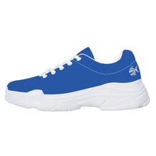 Load image into Gallery viewer, Ti Amo I love you - Exclusive Brand - Mid Blue - Angry Fish - Chunky Sneakers - White Soles
