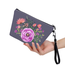 Load image into Gallery viewer, Ti Amo I love you - Exclusive Brand - Dolphin - Floral - Sling Cosmetic Bag
