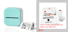 Load image into Gallery viewer, Portable Mini Thermal Label Printer Home Photo Printer Student Wrong Question Printer Bluetooth-Compatible Mini Label Printer Price Tag
