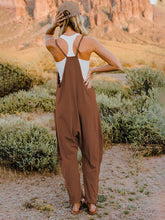 Load image into Gallery viewer, Double Take Full Size Sleeveless V-Neck Pocketed Jumpsuit
