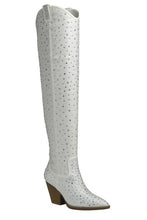 Load image into Gallery viewer, RIVER-21-Over-the-Knee Rhinestone Western Boots
