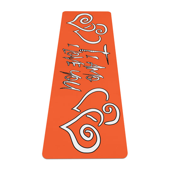 Ti Amo I love you - Exclusive Brand - Orange - Yoga Mat