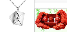 Load image into Gallery viewer, Womens Fashion Jewelry Envelope Lover Letter Pendant Necklace
