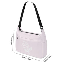 Load image into Gallery viewer, Ti Amo I love you - Exclusive Brand - Prim  - White Daisy - Journey Computer Shoulder Bag
