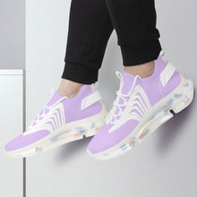 Load image into Gallery viewer, Ti Amo I love you - Exclusive Brand - Light Dusty Lavender - Mens / Womens - Air Max React Sneakers - White Soles
