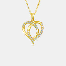 Load image into Gallery viewer, Moissanite 925 Sterling Silver Heart Shape Necklace
