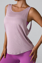 Load image into Gallery viewer, Crisscross Round Neck Active Tank
