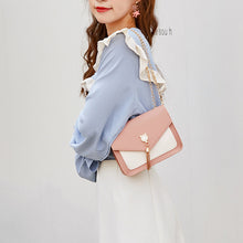 Load image into Gallery viewer, Small Messenger Cute Cat Tassel Decoration Chain One Shoulder Small Square Casual Messenger Bag
