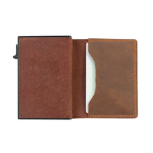 Load image into Gallery viewer, Mens Rfid Card Holder Wallets Money Bag Black Short Purse Small Leather Slim Wallets Mini Wallets For Airtag

