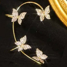 Load image into Gallery viewer, Fashion Earring Butterfly Ear Clip And Ear Hook Jewelry
