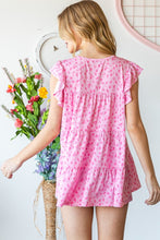 Load image into Gallery viewer, Heimish Full Size Floral Ruffled Tiered Top
