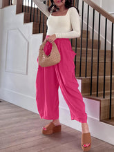 Load image into Gallery viewer, Full Size Wide Leg Pants with Pockets
