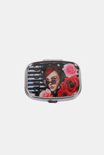 Load image into Gallery viewer, Nicole Lee USA Print Metallic Rectangular Pill Case
