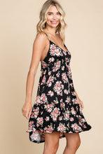 Load image into Gallery viewer, Culture Code Full Size Floral Frill Cami Dress
