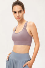 Load image into Gallery viewer, Scoop Neck Long Sports Bra
