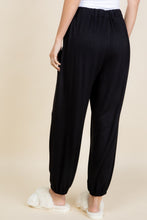 Load image into Gallery viewer, Super Lady Plus Size Drawstring Elastic Waist Joggers with Pockets
