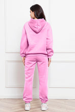 Load image into Gallery viewer, Drop Shoulder Long Sleeve Hoodie and Pants Set
