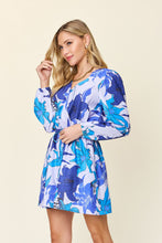 Load image into Gallery viewer, Double Take Full Size Floral Long Sleeve Romper with Pockets
