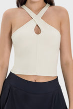 Load image into Gallery viewer, Crisscross Grecian Neck Active Cami
