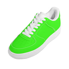 Load image into Gallery viewer, Ti Amo I love you - Exclusive Brand - Florescent Green - Skeleton Hands with Heart - Low Top Unisex Sneakers
