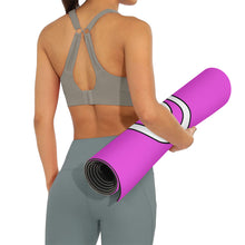 Load image into Gallery viewer, Ti Amo I love you - Exclusive Brand - Brilliant Lavender Rose - Yoga Mat
