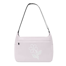 Load image into Gallery viewer, Ti Amo I love you - Exclusive Brand - Prim  - White Daisy - Journey Computer Shoulder Bag
