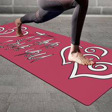 Load image into Gallery viewer, Ti Amo I love you - Exclusive Brand - Viva Magenta - Yoga Mat
