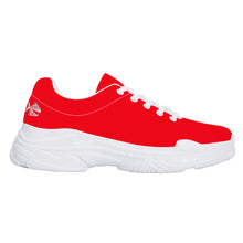 Load image into Gallery viewer, Ti Amo I love you - Exclusive Brand - Ferrari Red - Angry Fish - Chunky Sneakers - White Soles
