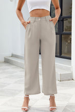 Load image into Gallery viewer, Pocketed High Waist Pants
