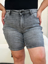 Load image into Gallery viewer, Judy Blue Full Size High Waist Washed Denim Shorts
