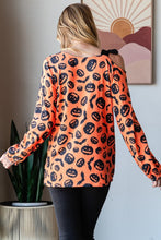 Load image into Gallery viewer, Heimish Pumpkin Print One Shoulder T-Shirt
