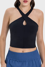 Load image into Gallery viewer, Crisscross Grecian Neck Active Cami
