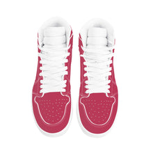 Load image into Gallery viewer, Ti Amo I love you - Exclusive Brand - Viva Magenta - High Top Synthetic Leather Sneaker
