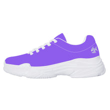 Load image into Gallery viewer, Ti Amo I love you  - Exclusive Brand - Heliotrope 3 - Angry Fish - Chunky Sneakers - White Soles
