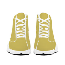 Load image into Gallery viewer, Ti Amo I love you - Exclusive Brand - Ginger Brown - Double Heart Logo - Mens / Womens - Unisex  Basketball Shoes - White Laces
