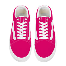 Load image into Gallery viewer, Ti Amo I love you - Exclusive Brand - Dark Hot Pink - Low Top Flat Sneaker
