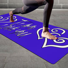 Load image into Gallery viewer, Ti Amo I love you - Exclusive Brand - Violet Blue - Yoga Mat
