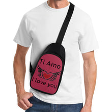 Load image into Gallery viewer, Ti Amo I love you - Exclusive Brand - Viva Magenta - Chest Bag
