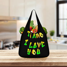 Load image into Gallery viewer, Ti Amo I love you - Exclusive Brand - Hip Hop Lettering - 3 Pcs Grocery Bags
