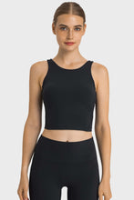 Load image into Gallery viewer, Feel Like Skin Highly Stretchy Cropped Sports Tank
