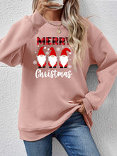 Load image into Gallery viewer, MERRY CHRISTMAS Long Sleeve Sweatshirt
